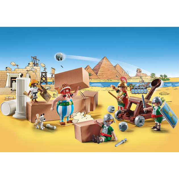 Ігровий набір фігурок Playmobil Asterix Нумеробіс та битва за палац (4008789712684) - зображення 3