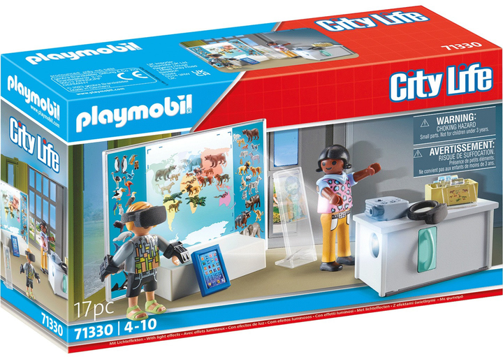 Zestaw figurek do zabawy Playmobil City Life Wirtualna klasa (4008789713308) - obraz 1