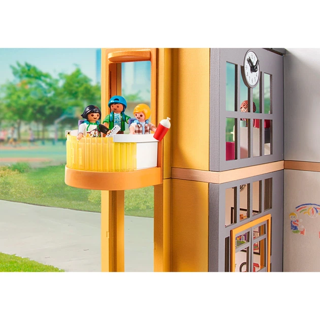 Игровой набор фигурок Playmobil City Life Большая школа