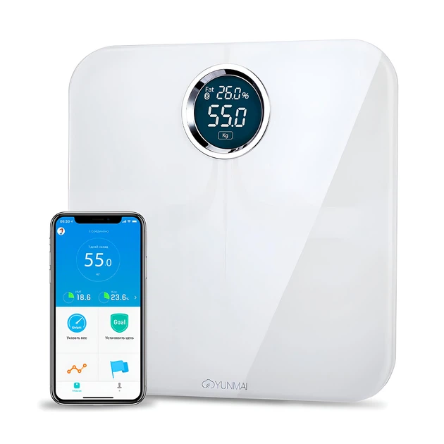 Весы Yunmai Premium White (M1301-WH) - изображение 8