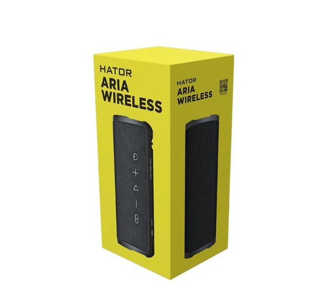 Портативна колонка HATOR Wireless Aria TWS 30Вт IPX7 Phantom Black - зображення 8