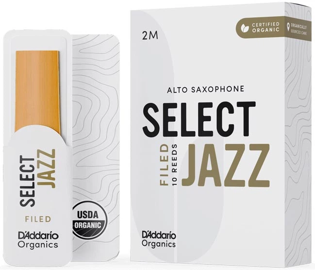 Трости для альт-саксофона D'Addario ORGANIC SELECT JAZZ - ALTO SAX FILED 2M - 10 PACK - Фото 7 Трости для альт-саксофона D'Addario ORGANIC SELECT JAZZ - ALTO SAX FILED 2M - 10 PACK - изображение 7