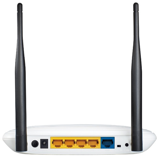 Маршрутизатор TP-Link TL-WR841N 300Mbps 2T2R 2.4GHz 802.11n/g/b Built-in 4-port Switch White - зображення 3