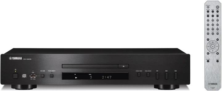 CD проигрыватель Yamaha CD-S303 Black - изображение 2