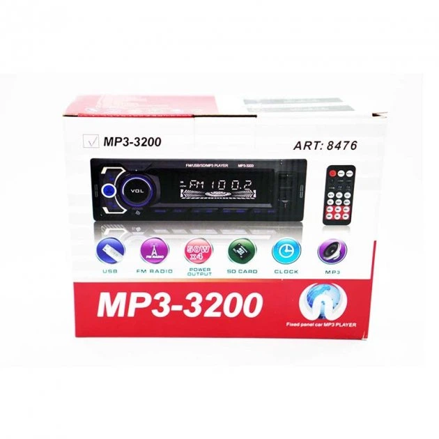 Автомагнитола Bluetooth MP3-3200 (8476) 50W - изображение 5
