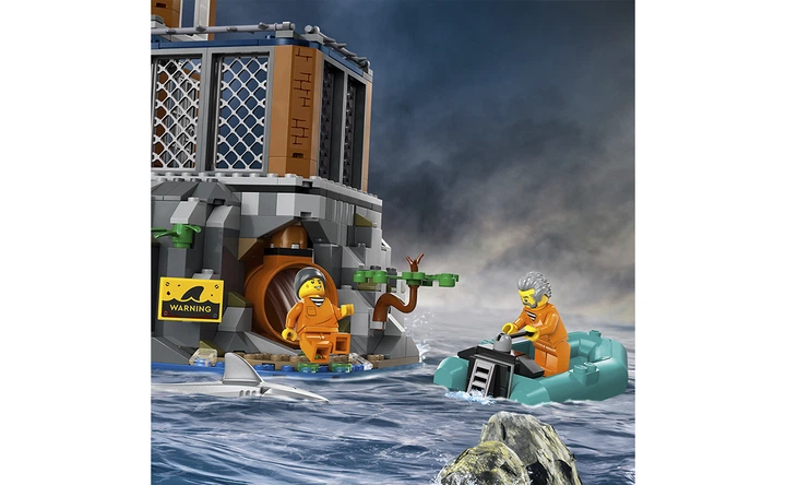 Конструктор LEGO Поліцейський острів-в'язниця 980 деталей (60419) - изображение 5