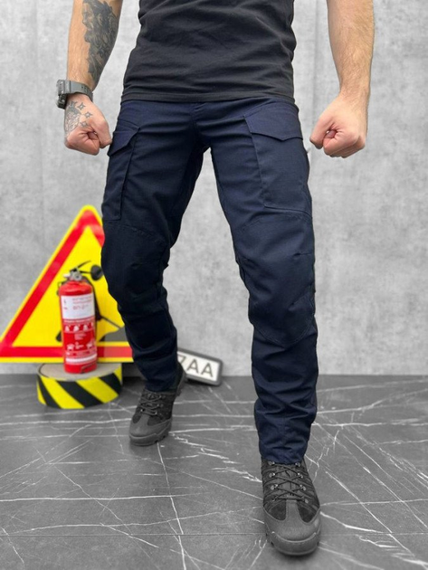 Тактичні штани Kayman МНС Синій S - зображення 1