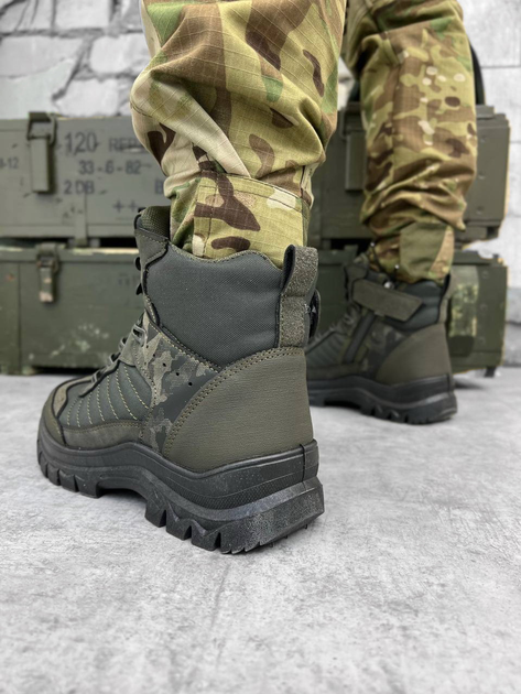 Тактические зимние ботинки Tactical Boots Olive 41 - изображение 2