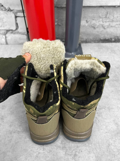 Тактичні зимові черевики Tactical Combat Boots Піксель 43 - зображення 2
