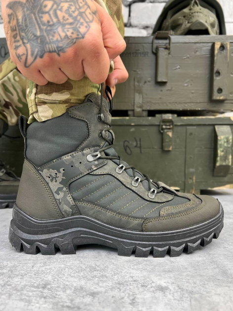 Тактичні зимові черевики Tactical Boots Olive 44 - зображення 1