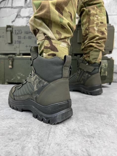 Тактичні зимові черевики Tactical Boots Olive 44 - зображення 2