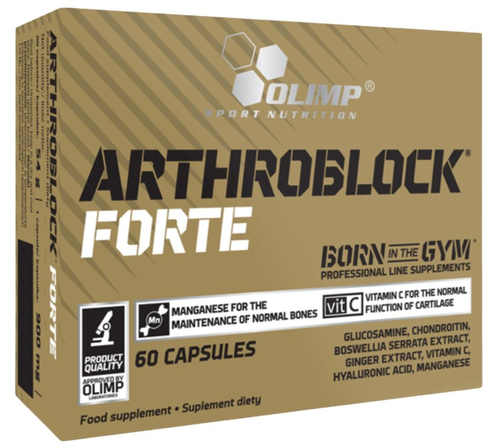 Харчова добавка Olimp Arthroblock Forte 60 капсул (5901330055270) - зображення 1