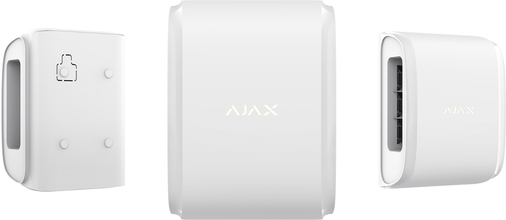 Bezprzewodowy czujnik ruchu Ajax DualCurtain Outdoor Biały (000022070) - obraz 1