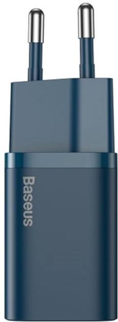 Мережевий зарядний пристрій Baseus Super Si Quick Charger 1C 20W EU Sets Blue (with cable) (TZCCSUP-B03) - зображення 4