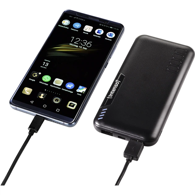 Powerbank Intenso P10000 10000 mAh Black (PB930289) - obraz 4