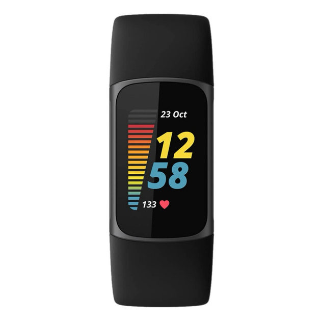 Fitbit - Fitbit Charge 5 スマートウォッチ FB421BKBK-FRCJK Amazon.co.jp: 【Suica対応】Fitbit Charge 5 トラッカー ルナ