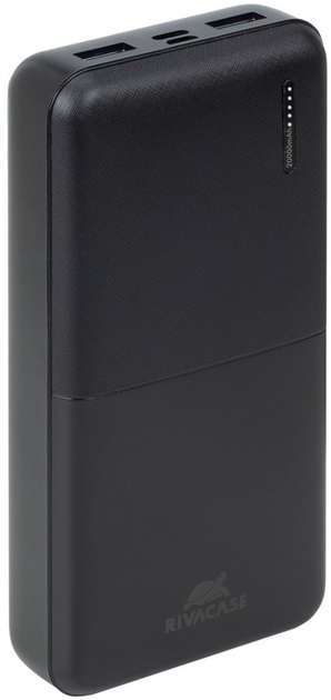 УМБ Rivacase Rivapower VA2572 20000 mAh QC/PD 20 Вт Black - зображення 2