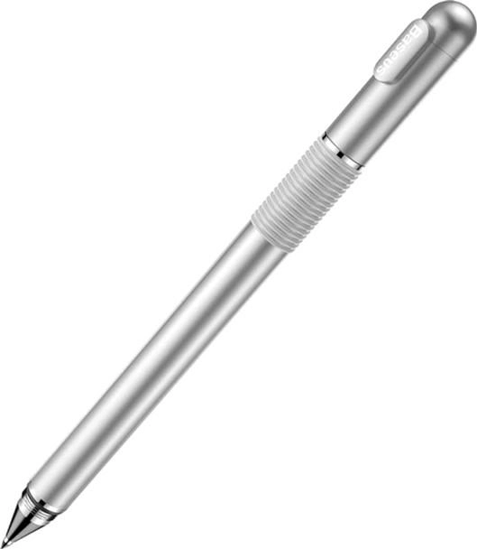 Стилус Baseus Golden Cudgel Capacitive Stylus Pen Silver (ACPCL-0S) - зображення 2