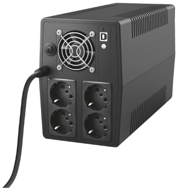 ДБЖ Trust Paxxon 1500VA Uninterruptible Power Supply (UPS) (23505) - зображення 3