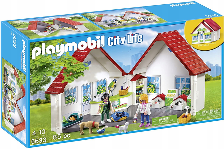 Ігровий набір Playmobil City Life Take Along Pet Shop (4008789056337) - зображення 1