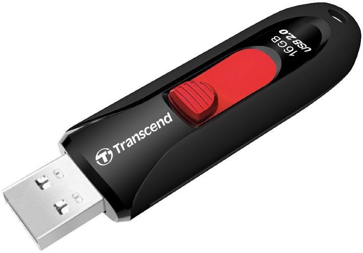 Флеш пам'ять USB Transcend JetFlash 590 16GB (TS16GJF590K) - зображення 1