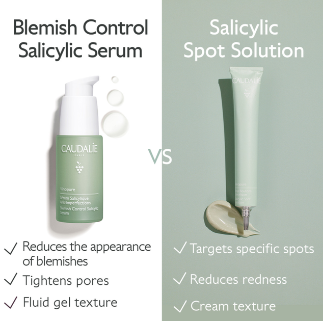 Krem punktowy przeciw niedoskonałościom skóry Caudalie Vinopure Salicylic Spot Solution do cery tłustej i mieszanej trądzikowej 15 ml (3522930004073) - obraz 3