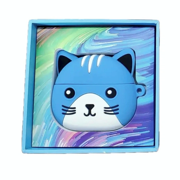 Бездротові навушники Hoco Cat EW46 blue - Фото 4 Бездротові навушники Hoco Cat EW46 blue - изображение 4