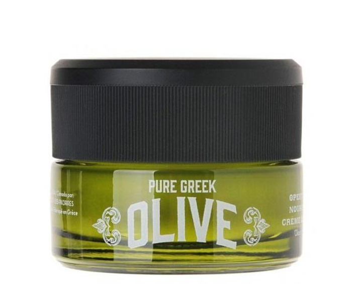 Крем для обличчя Korres Pure Greek Olive Moistruizing Night Cream 40 мл (5203069067983) - зображення 1