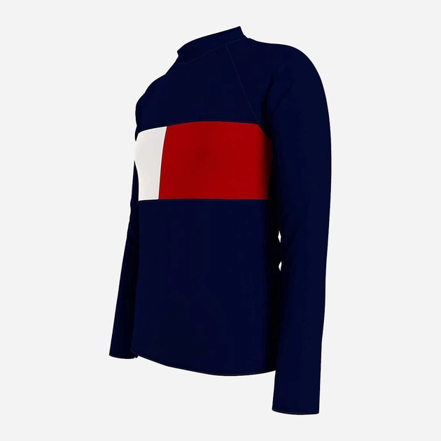Dziecięca koszulka do pływania z długim rękawem Tommy Hilfiger UK0UK00028-DW5 158-164 cm Granatowa (8720113531940) - obraz 3