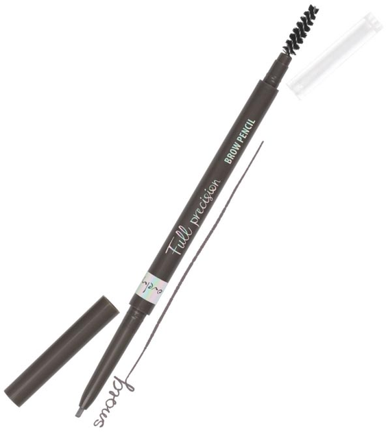 Kredka do brwi ze szczoteczką Lovely Full Precision Brow Pencil Cool Brown (5901801691785) - obraz 1