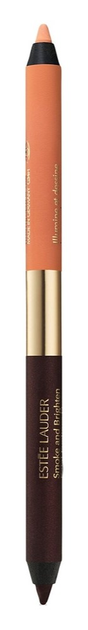 Олівець для очей Estée Lauder Smoke And Brighten Kajal Eyeliner Duo 2 w 1 Bordeaux/Ivory Кремовий 0.5 г (887167655959) - зображення 1