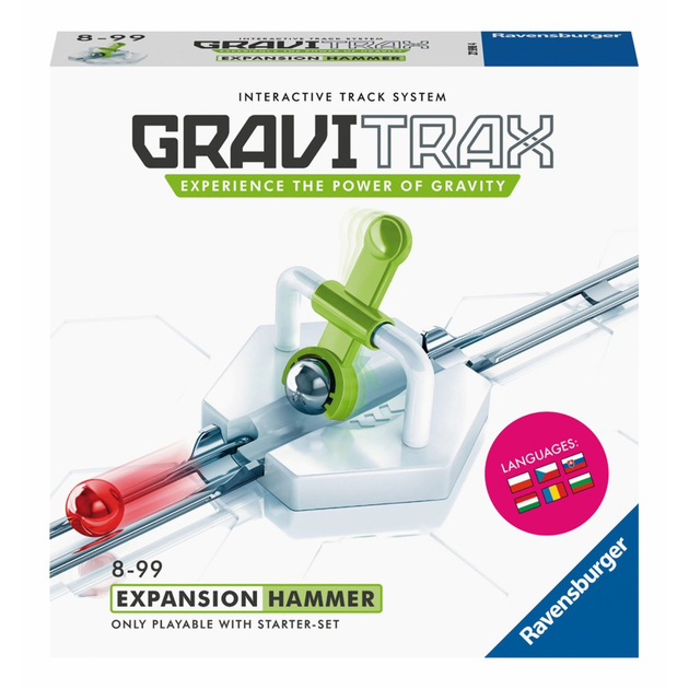 Набір для наукових експериментів Ravensburger Gravitax Expansion Hammer (4005556275076) - зображення 1