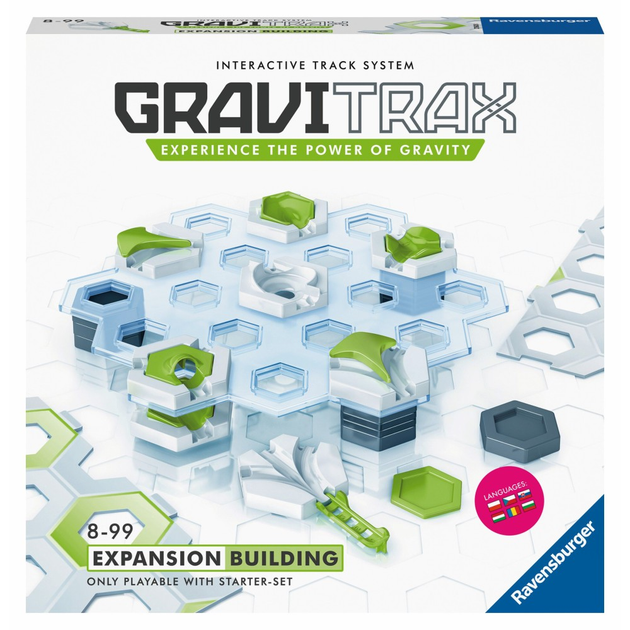 Набір для наукових експериментів Ravensburger Gravitrax Expansion Building (4005556275113) - зображення 1