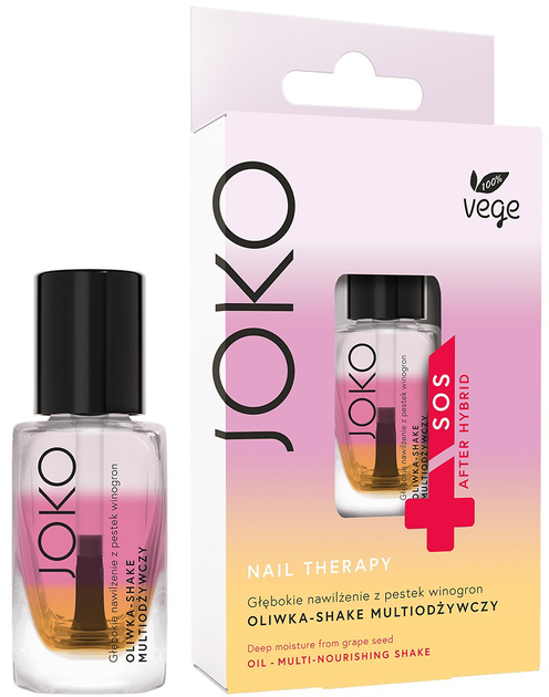 Oliwka-shake do paznokci Joko Nail Therapy multiodżywcza 11 ml (5903216405117) - obraz 1
