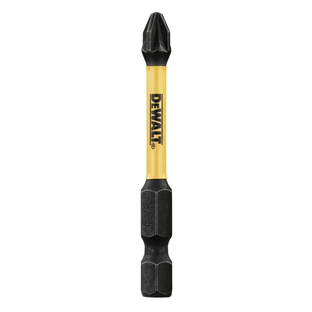 Набір біт DeWALT IMPACT TORSION, ударні, Pozidriv, Pz2, L=57 мм, 5 шт (DT7391T) - зображення 2