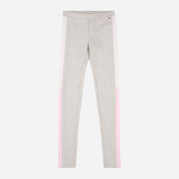 Дитячі спортивні штани для дівчинки Tommy Hilfiger KG0KG05770-PZ1 128 см Сірі (8720113735409) - зображення 1