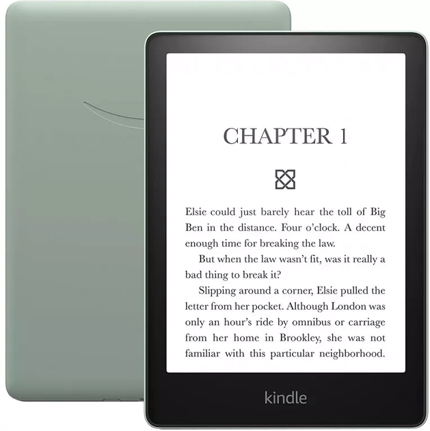 електронна книга amazon kindle paperwhite 11th gen. 16gb agave green