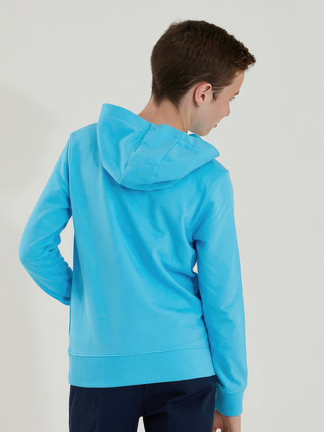 Bluza młodzieżowa chłopięca Tommy Hilfiger KB0KB05673-CXB 140 cm Aqua (8720113630179) - obraz 2
