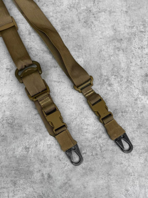 Ремінь 2-точковий gun sling з пряжкою швидкого регулювання - зображення 2