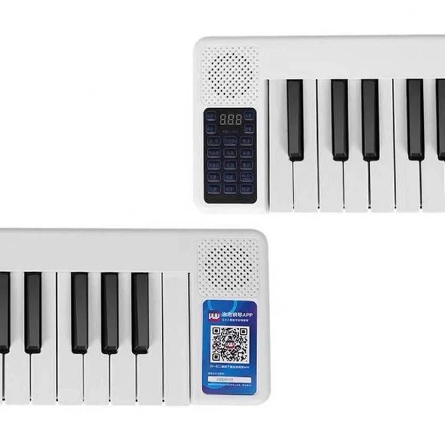 Цифровое пианино на 88 клавиш, электронное фортепиано PinPin с аккумулятором и Bluetooth Белое - Фото 3 Цифровое пианино на 88 клавиш, электронное фортепиано PinPin с аккумулятором и Bluetooth Белое - изображение 3