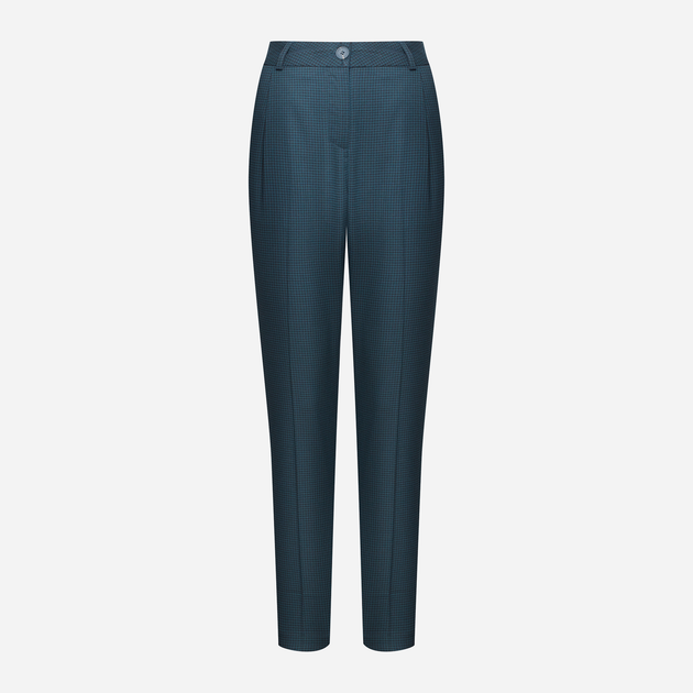 Spodnie regular fit damskie Greenpoint SPO402W22CHE04 40 Niebieskie (5903245339797) - obraz 7