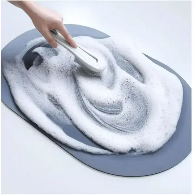 Инновационный супервпитывающий диатомитовый коврик для ванной 60*40 - изображение 3