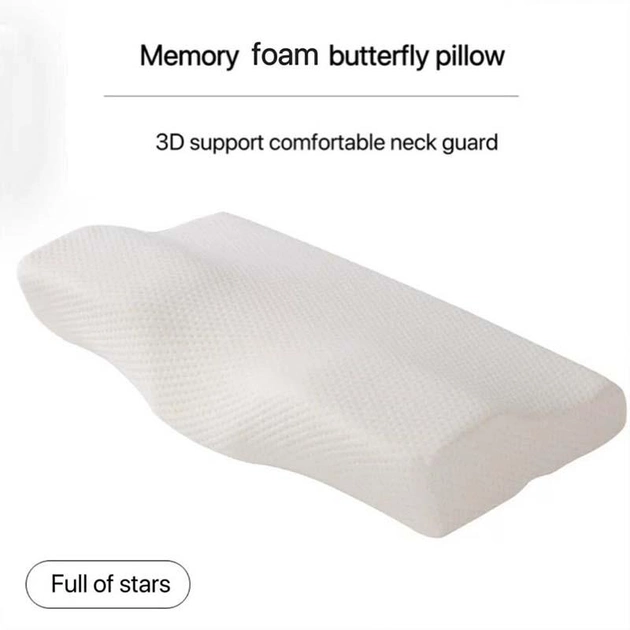 Ортопедична подушка New Comfort Memory Pillow TV50092 Ортопедическая подушка антихрап - изображение 3
