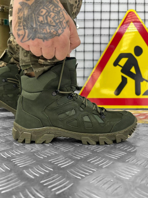 Тактические зимние ботинки на флисе Tactical Boots Olive 40 - изображение 1