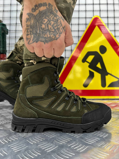 Тактичні зимові черевики на флісі Tactical Assault Boots 42 - зображення 1
