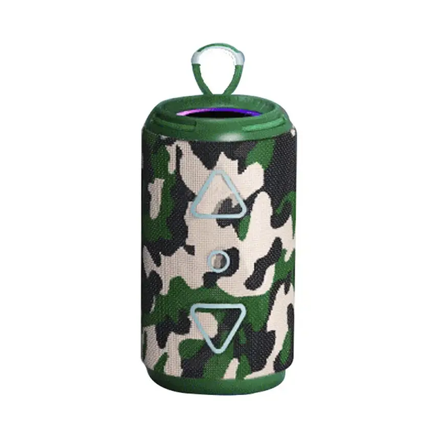 Портативная беспроводная Bluetooth-колонка TG-656 FM-радио/USB/TF с ремешком 8W Camo - Фото 2 Портативная беспроводная Bluetooth-колонка TG-656 FM-радио/USB/TF с ремешком 8W Camo - изображение 2