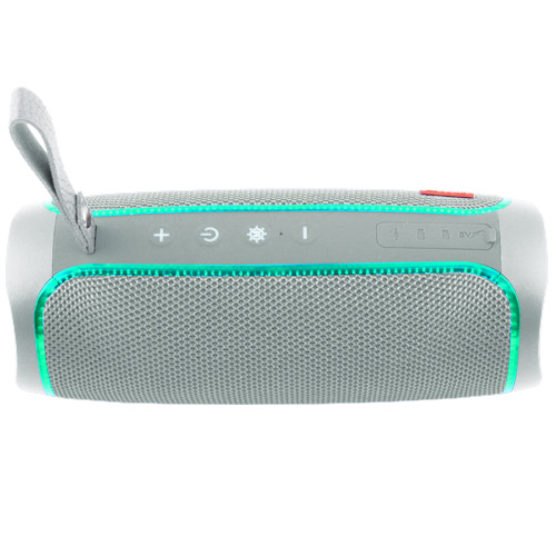 Колонка Bluetooth портативная TG-287 FM-радио USB/TF speakerphone с ремешком Grey - изображение 2