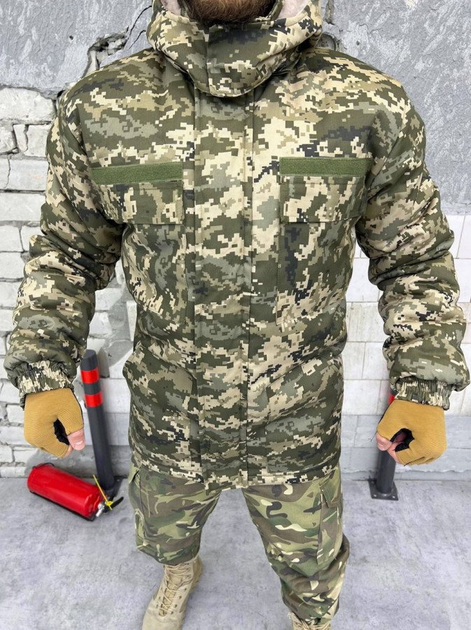 Куртка тактическая зимняя пиксель размер XL - изображение 1