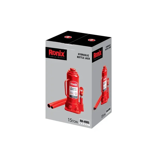 Домкрат гідравлічний пляшковий Ronix RH-4905 15 т - зображення 7