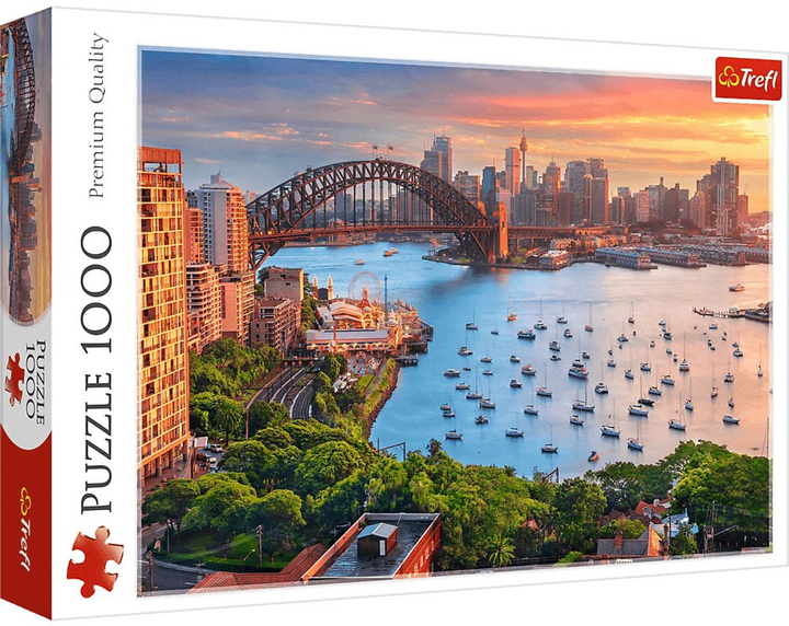 Puzzle Trefl Sydney Australia 68 x 48 cm 1000 elementów (5900511107432) - obraz 1